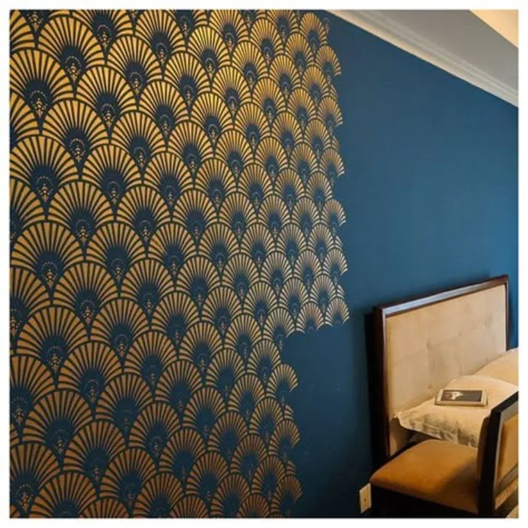 Stencilling & Masking decorative finish